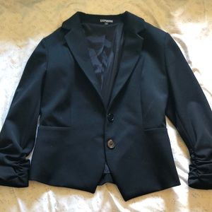 Black express blazer